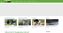 Desktop Screenshot of hexgardens.se
